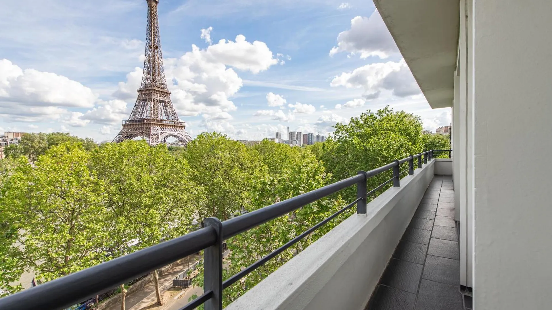 New York-Superbe Appartement Vue Tour Eiffel Pont De L'Alma Παρίσι